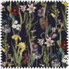 Flora Delanica Stoff in Midnight von House of Hackney
