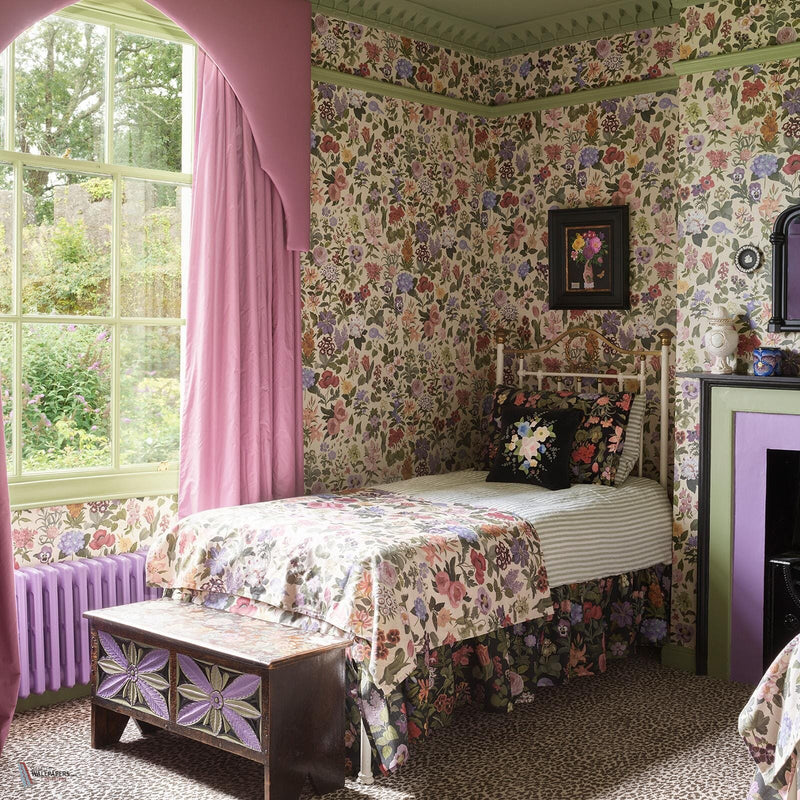 Floralia wallpaper by House of Hackney — interior