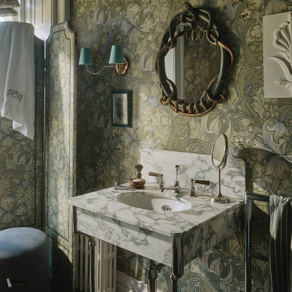 Golden Lily wallpaper by House of Hackney