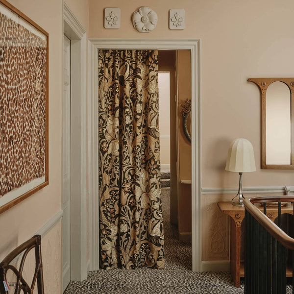 Golden Lily Magna fabric by House of Hackney — interior
