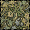 Golden Lily Magna fabric in Verde by House of Hackney