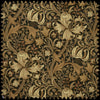 Golden Lily Stofff in Black von House of Hackney