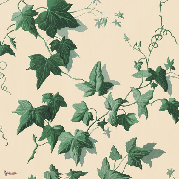 Hedera behang in Viridian van House of Hackney