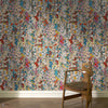 Hollyhocks wallpaper by House of Hackney