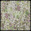 Hollyhocks Cotton Stofff in Meadow von House of Hackney