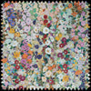 Hollyhocks Recycled Performance Stofff in - Spring von House of Hackney