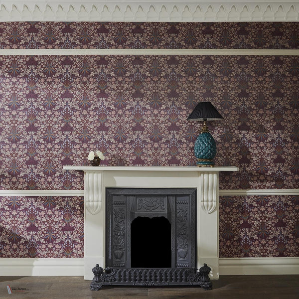 Hyacinth behang van House of Hackney
