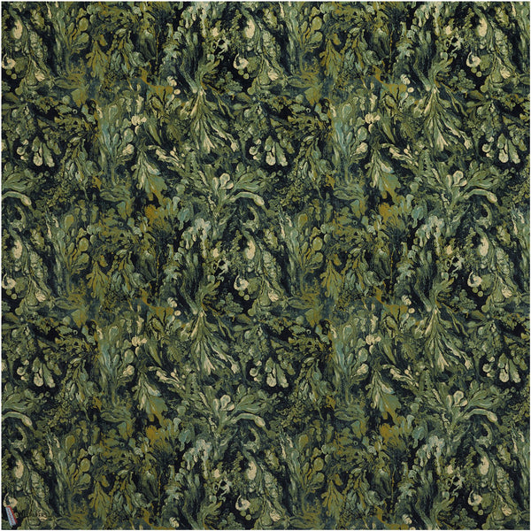 Lichen Stoff in Midnight von House of Hackney