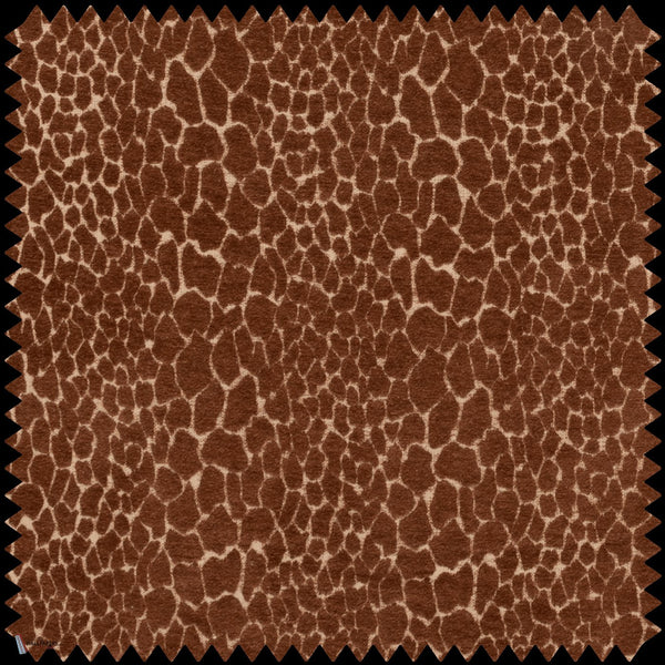 Mara Jacquard fabric in - Tobacco by House of Hackney