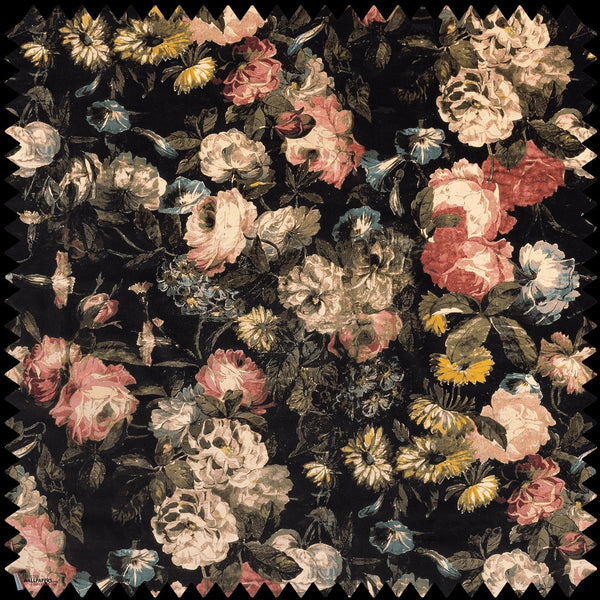 Midnight Garden Stofff in Multi von House of Hackney