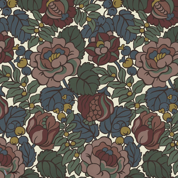 Navarino papier peint en Carnelian de House of Hackney