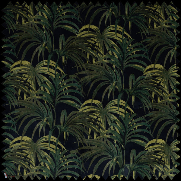 Palmeral Stofff in Midnight Green von House of Hackney
