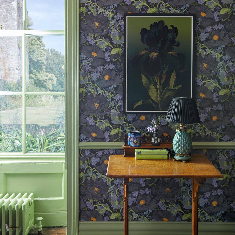 Papavera wallpaper by House of Hackney
