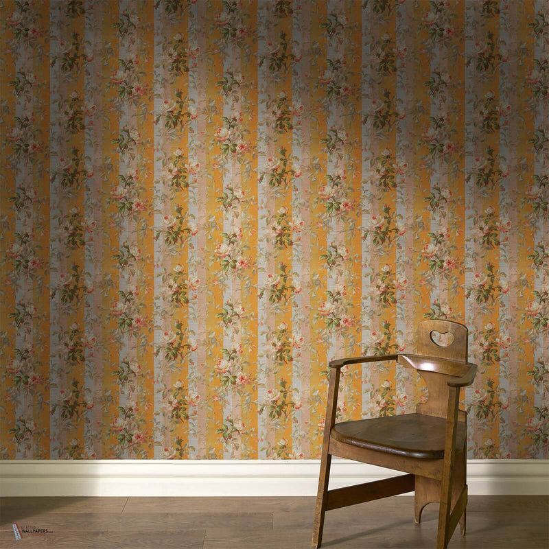 Rainbow Rose wallpaper by House of Hackney — interior