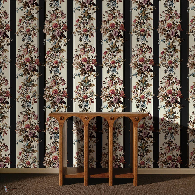 Rosetta Garland wallpaper by House of Hackney — interior