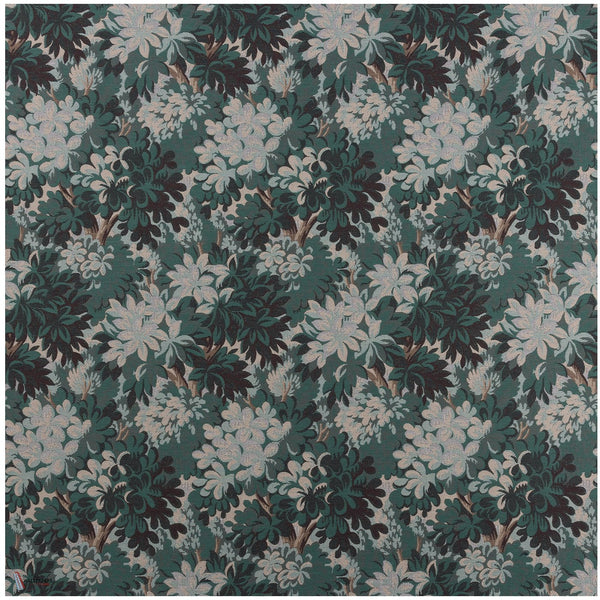 Silva Jacquard Stofff in Cerulean von House of Hackney