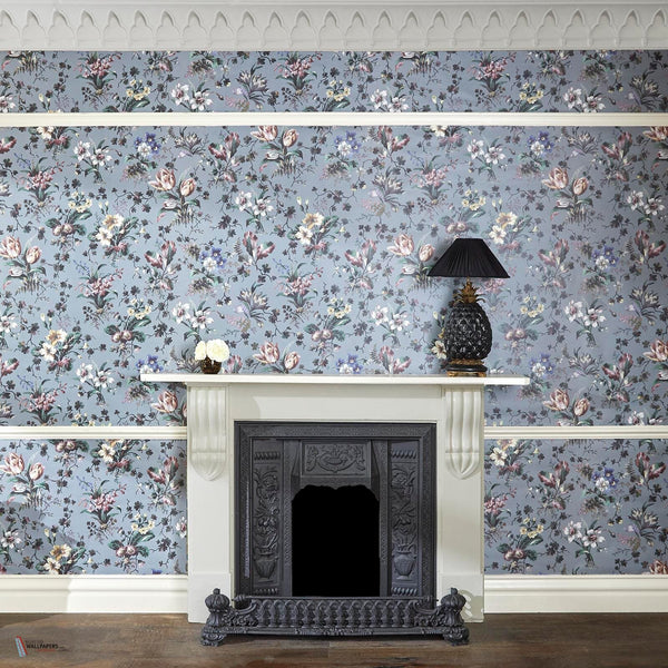 Tulipa behang van House of Hackney — interieur