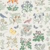 Voyseys Garden Magna behang in Off White van House of Hackney