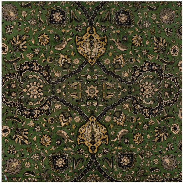 Zanjan Stofff in Juniper Green von House of Hackney