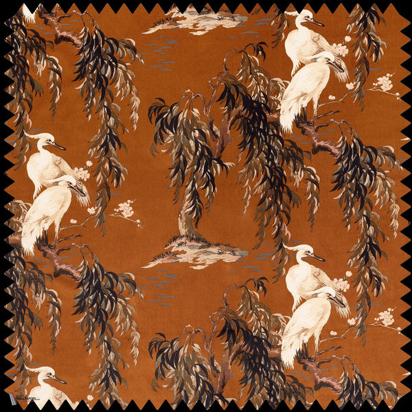 Zeus Stofff in Tobacco von House of Hackney