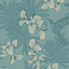 Hummingbird Tapete in Seafoam van 1838 wallcoverings
