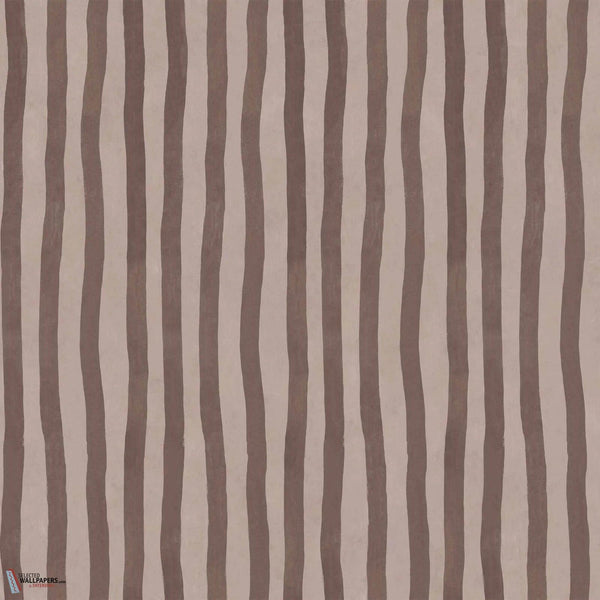 Artist's Stripe wallpaper-House of Hackney-Carnelian-200 cm-Roll-Selected Wallpapers-Interiors