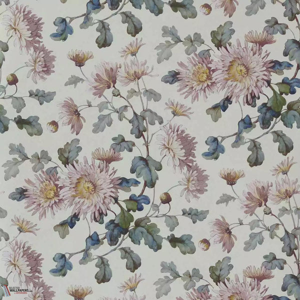 Charlotte wallpaper-1838 wallcoverings-Blush pink-Roll-Selected Wallpapers-Interiors