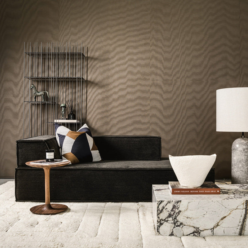 Moire Intense wallpaper by Dutch Walltextile Company