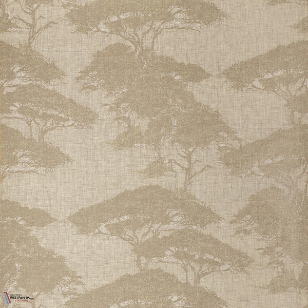 Torrey Pines wallpaper-Thibaut-Champagne-Roll-Selected Wallpapers-Interiors