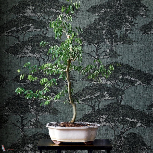 Torrey Pines wallpaper-Thibaut-Selected Wallpapers-Interiors