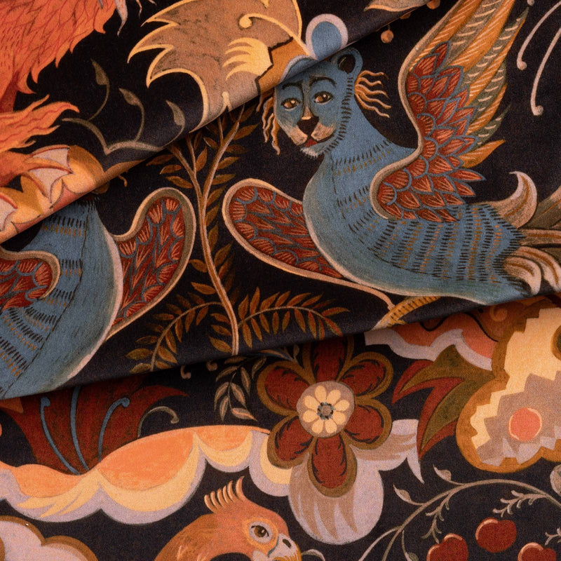 Phantasia Velvet Stoff von House of Hackney