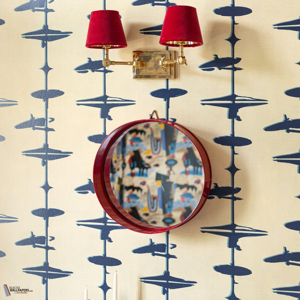 Hi Hats wallpaper-Mind the Gap-Selected Wallpapers-Interiors
