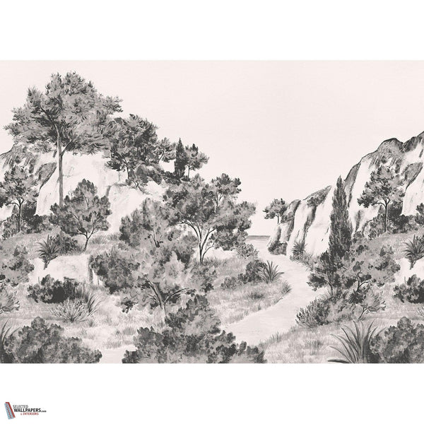 Balade Provençale wallpaper-Les Dominotiers-02-Non Woven (70 cm)-M2-Selected Wallpapers-Interiors