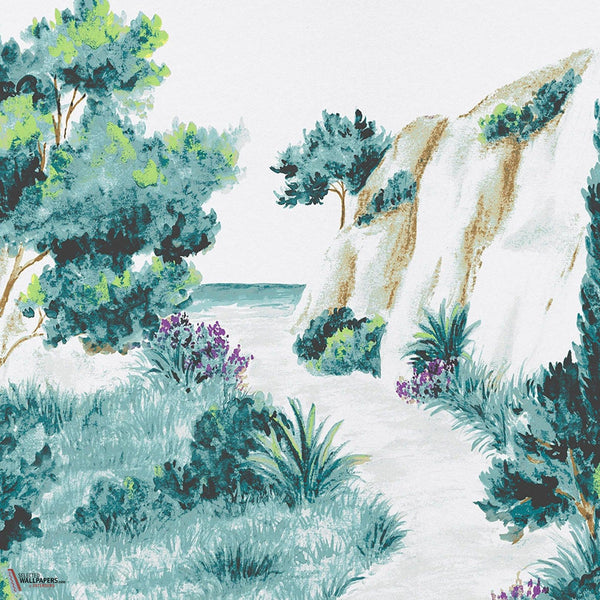 Balade Provençale wallpaper-Les Dominotiers-Selected Wallpapers-Interiors