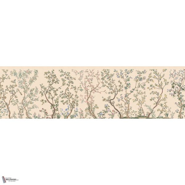 Imperial Garden behang in Blush van Iksel