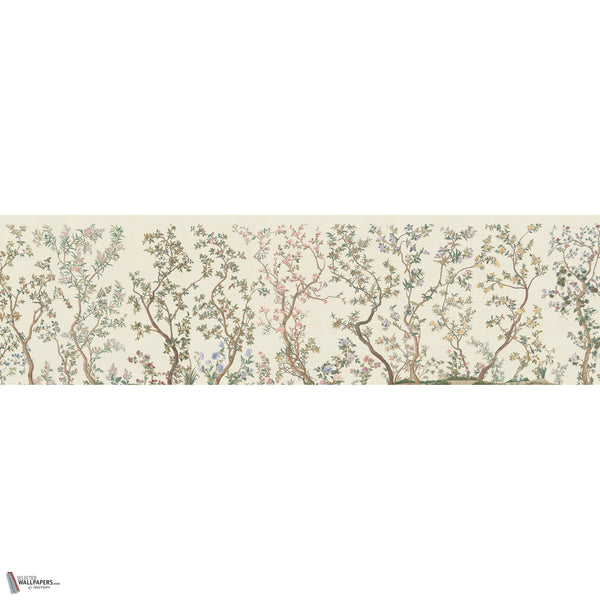 Imperial Garden behang in Bone van Iksel