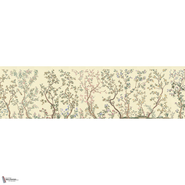 Imperial Garden behang in Ivory van Iksel