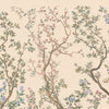 Imperial Garden behang van Iksel — Blush, detail