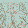 Imperial Garden behang van Iksel — Celadon, detail