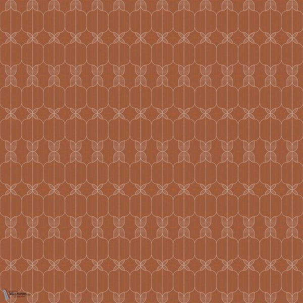 Blueprint behang in Brick A van Inkiostro Bianco