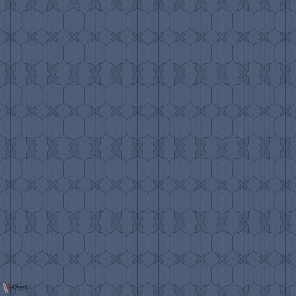 Blueprint behang in Ink A van Inkiostro Bianco