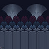 Cynara papier peint en Midnight A de Inkiostro Bianco