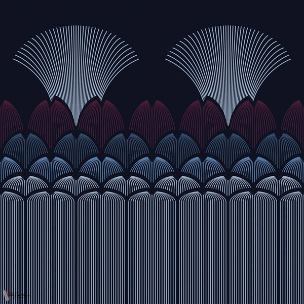 Cynara papier peint en Midnight A de Inkiostro Bianco