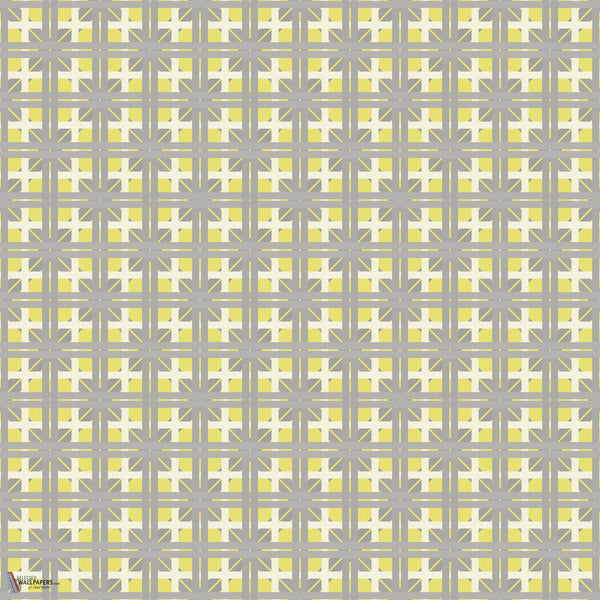 Intreccio papier peint en Dusty Lime B de Inkiostro Bianco