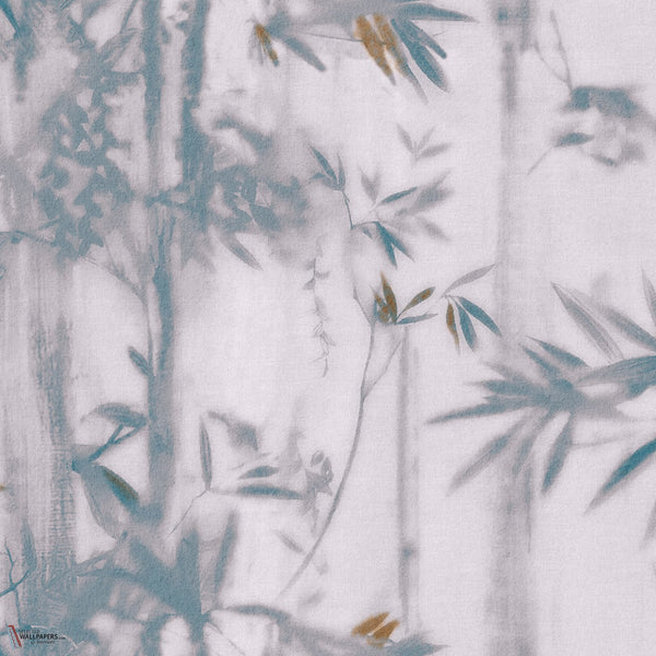 Misty Bamboo Tapete in Frosty Pink A von Inkiostro Bianco