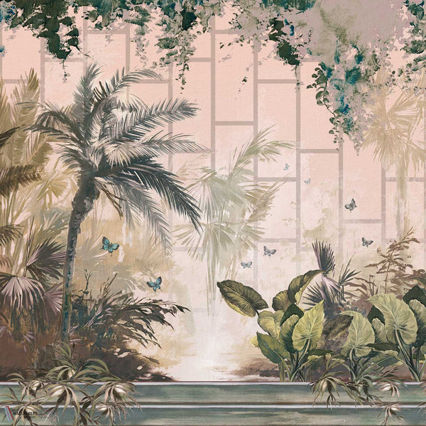 Palmhouse wallpaper by Inkiostro Bianco