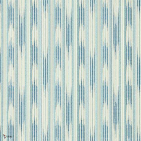 Ishi behang in Indigo van Sanderson