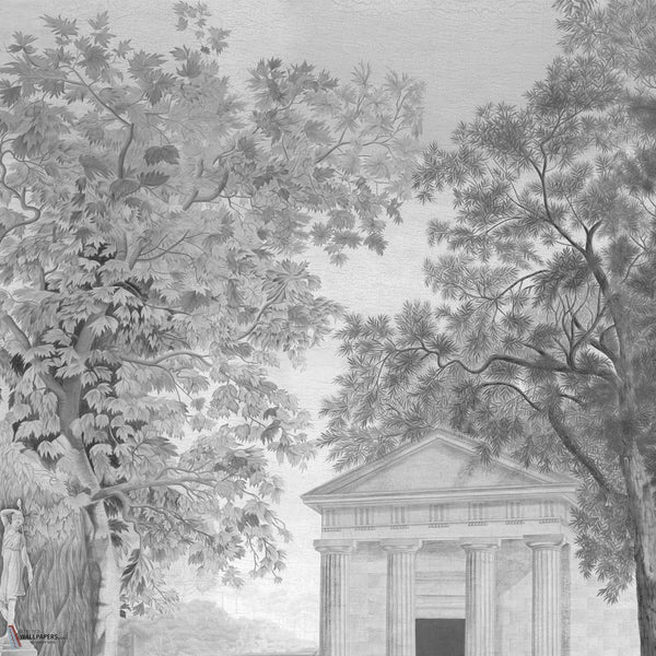 Italian Panoramic behang van Iksel — Grey Tones, detail