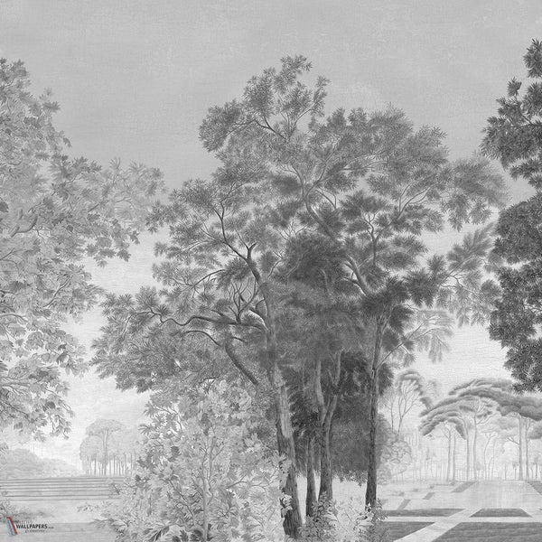 Italian Promenade wallpaper by Iksel — Grey Tones, detail