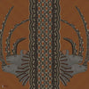 Jabu behang in Soot on Ginger van Cole & Son